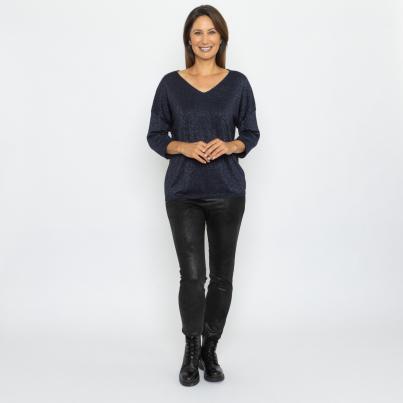 Signature Collection by H. Schuberth Pullover blau