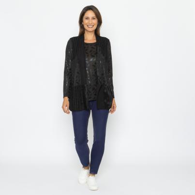 TRENDS by J. Leibfried 2in1 Longshirt schwarz