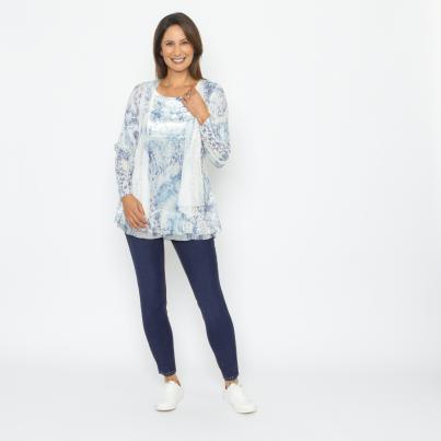 TRENDS by J. Leibfried Jeggings dunkelblau