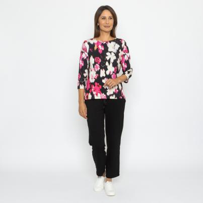 Lounge Collection by H.Schuberth Shirt Flower