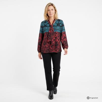 Trends by Jutta_Blusen Edit Jerseybluse, Ornamente