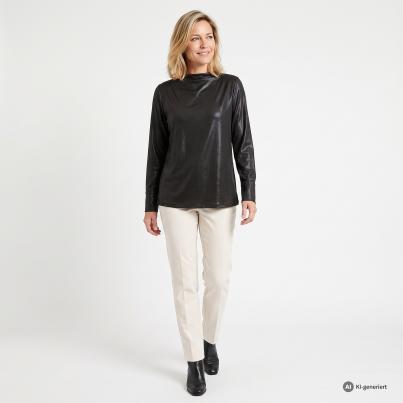 Trends by Jutta_Blusen Edit Jerseybluse mit Kragen