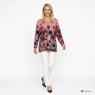 CHRISTIAN MATERNE Damen-Tunikashirt multicolor