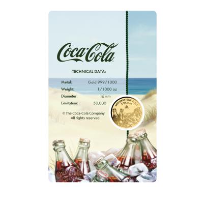 Goldcard "Coca-Cola Vintage I - Refreshment Ahead"