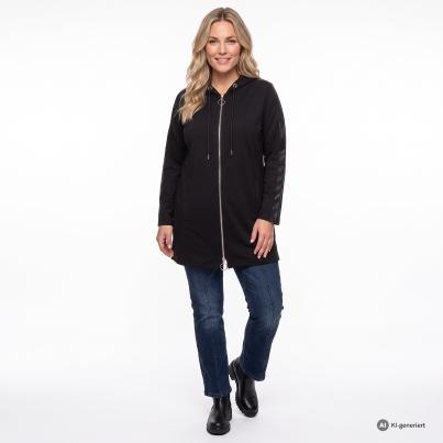 sophistical Women Sweatjacke schwarz