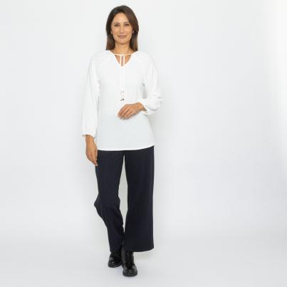 Signature Collection by Heike S. Bluse offwhite