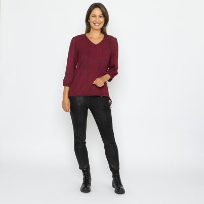 Signature Collection by Heike S. Shirt bordeaux