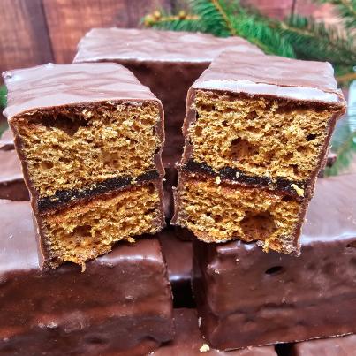Lebkuchenlaibchen m. Pflaume