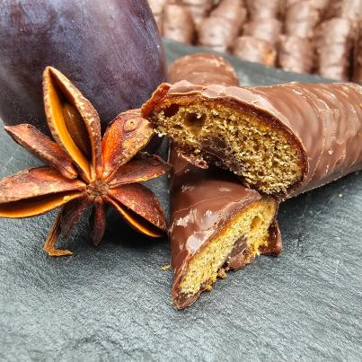 Lebkuchen Kakaosticks m. Pflaume  