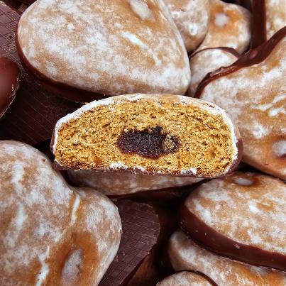 Slawische Lebkuchenherzen 