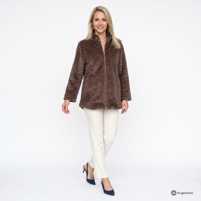 TRENDS by J. Leibfried Felljacke braun