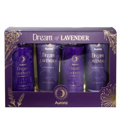 AURORA LAVENDER FIELDS Pflege-Set 4-teilig