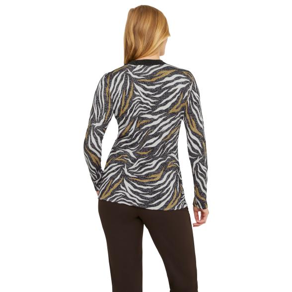 ashley brooke Damen Langarmshirt Druck multicolor - 105207000000 - 2 - 588px