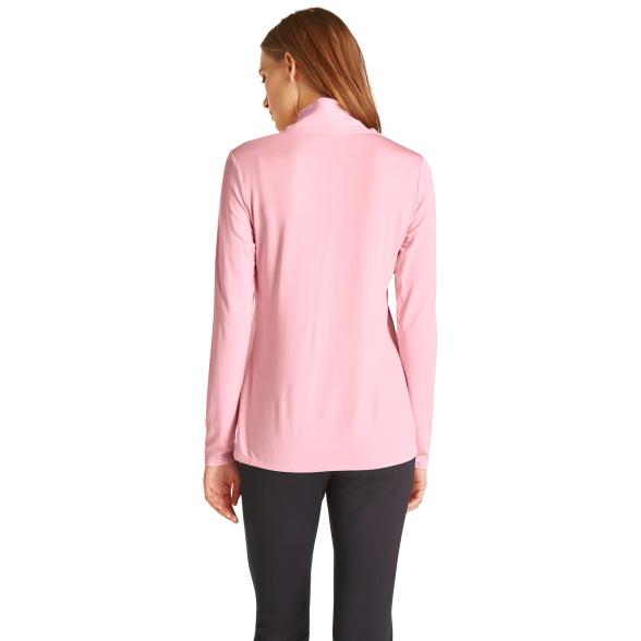 ashley brooke Damen Langarmshirt mit Schluppe rose 40 - 105207700003 - 2 - 588px