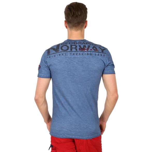 GEOGRAPHICAL NORWAY Herren T-Shirt blau 54 - 105247100003 - 2 - 588px