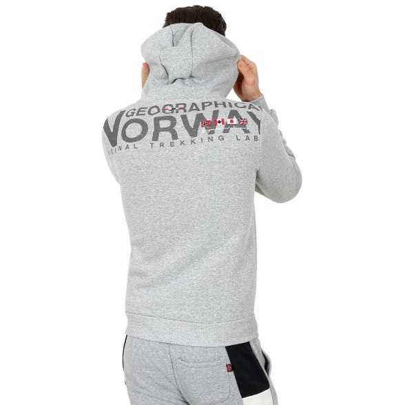 GEOGRAPHICAL NORWAY Herren Sweatjacke hellgrau 56 - 105248600005 - 2 - 588px