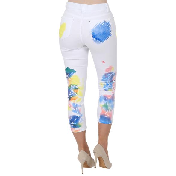 ÉTOILE DE MER Hose weiß/multicolor 36/38 - S - 105293600001 - 2 - 588px