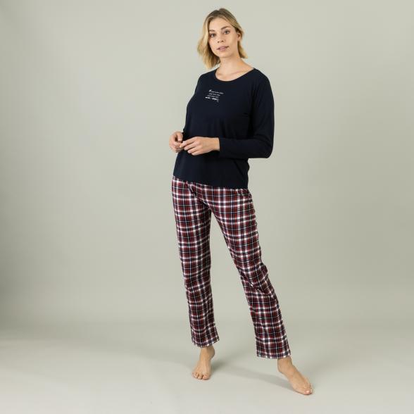 Homewear by BLUE SEVEN Damen Pyjamahose multicolor - 105311800000 - 2 - 588px