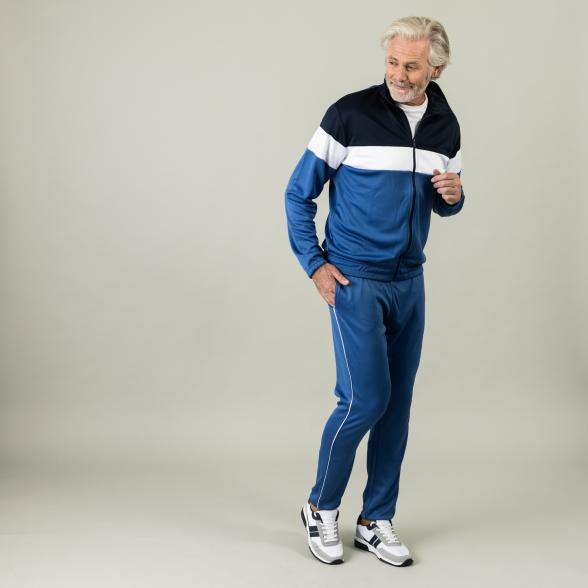 Homewear by BLUE SEVEN Herren Freizeitjacke blau - 105313000000 - 2 - 588px