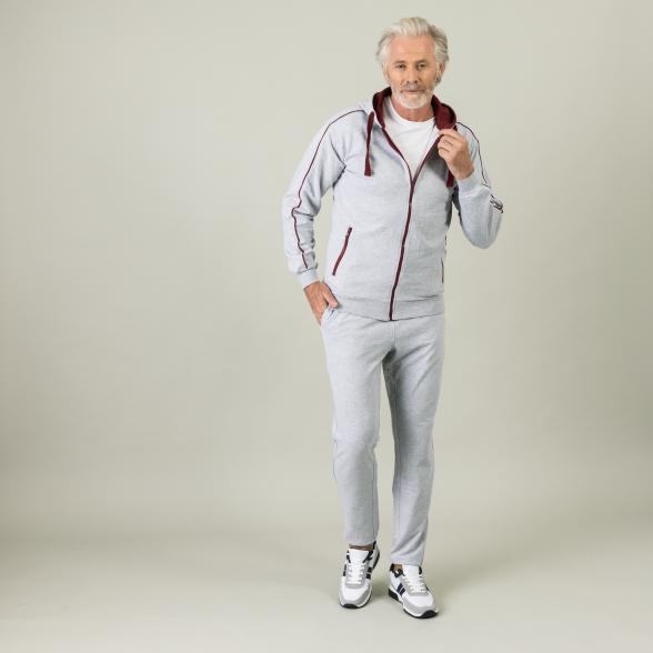 Homewear by BLUE SEVEN Herren Sweathose grau M - 105314000001 - 2 - 588px