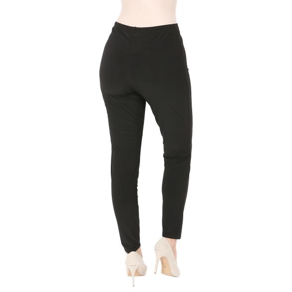 FASHION NEWS Damen-Hose, schmal schwarz 36/40 - 105315700001 - 2 - 588px