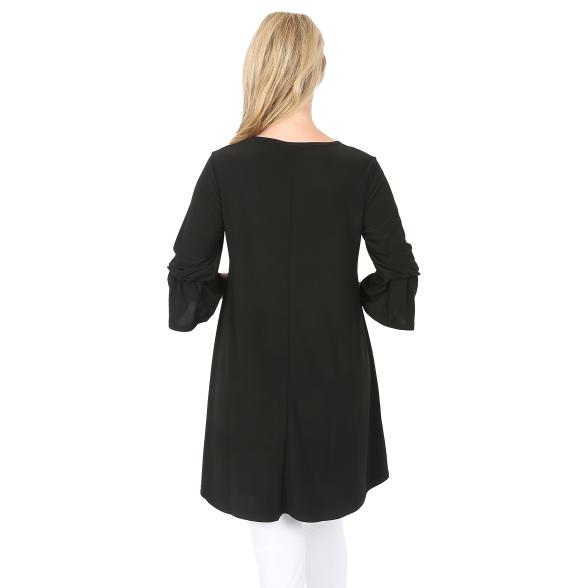 FASHION NEWS Damen-Longshirt schwarz 36/40 - 105317600001 - 2 - 588px