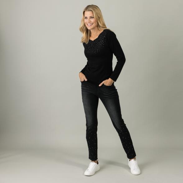 TRENDS by J. Leibfried Damen-Pullover, schwarz - 105327500000 - 2 - 588px