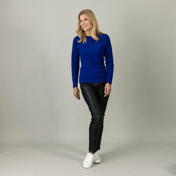 TRENDS by J. Leibfried Damen-Pullover royalblau - 105327800000 - 2 - 588px