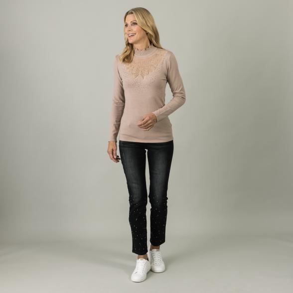 TRENDS by J. Leibfried Damen-Pullover  taupe - 105328200000 - 2 - 588px