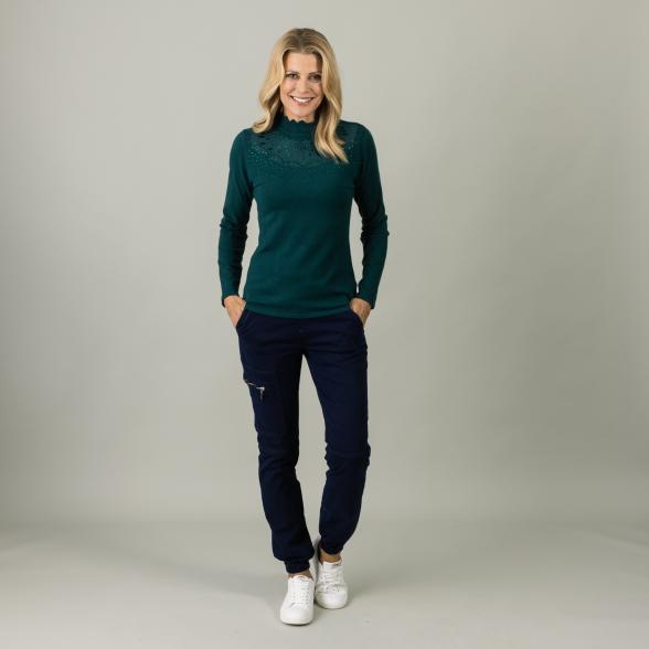 TRENDS by J. Leibfried Damen-Pullover, tanne - 105328800000 - 2 - 588px