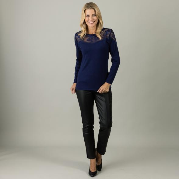 TRENDS by J. Leibfried  Damen-Pullover dunkelblau - 105329500000 - 2 - 588px