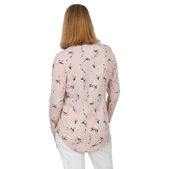 Z-ONE Damen Bluse mit Blumendruck, multicolor - 105433400000 - 2 - 588px