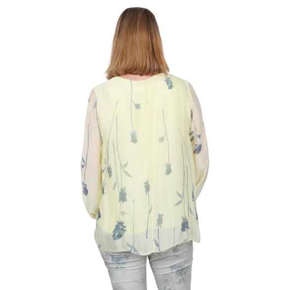 Z-ONE Damen Bluse mit Druck multicolor - 105434500000 - 2 - 588px