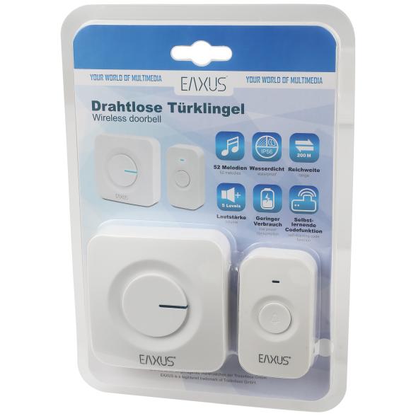 Wireless Doorbell, 2-teiliges Türklingel Set - 105510900000 - 2 - 588px