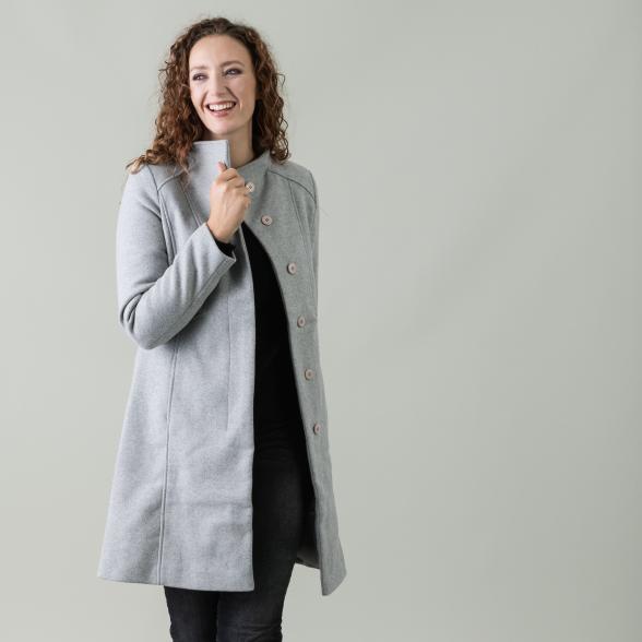 Z-ONE Damen Mantel, grau - 105536000000 - 2 - 588px