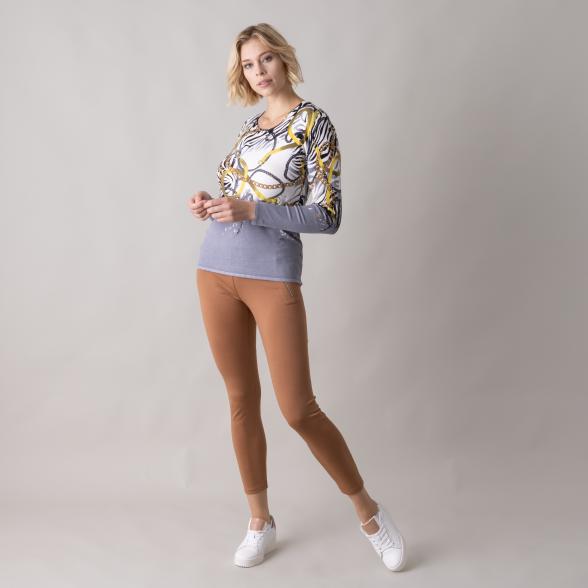 MILANO Design Pullover 'Tanaro' grau/gelb - 105542200000 - 2 - 588px