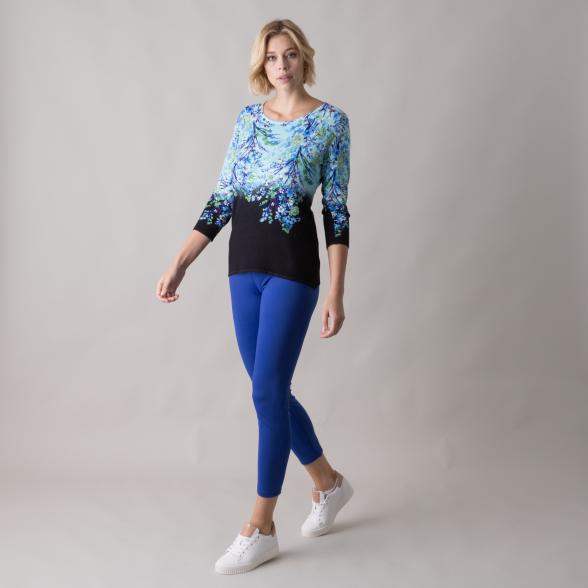 MILANO Design Pullover 'Allia' türkis/schwarz - 105542500000 - 2 - 588px