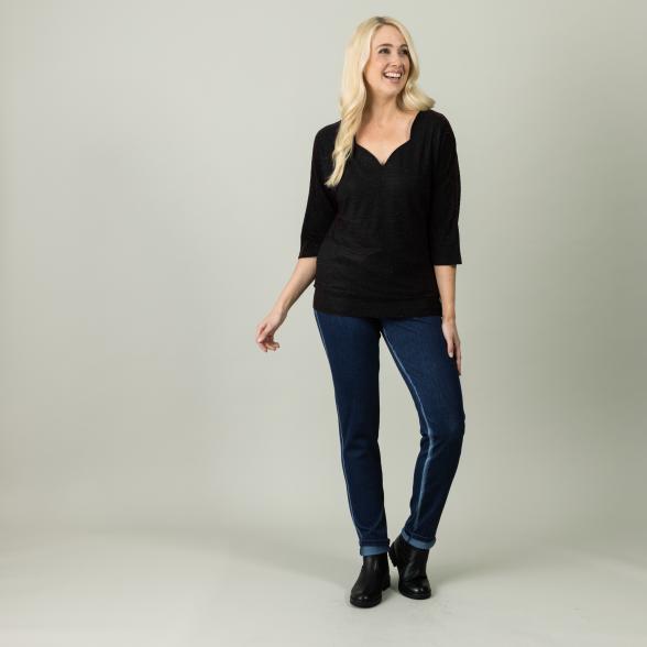 TRENDS by J. Leibfried Shirt, schwarz/rot - 105735900000 - 2 - 588px