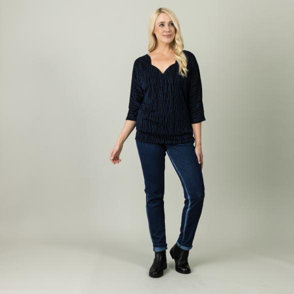 TRENDS by J. Leibfried Shirt, schwarz/royal - 105736000000 - 2 - 588px