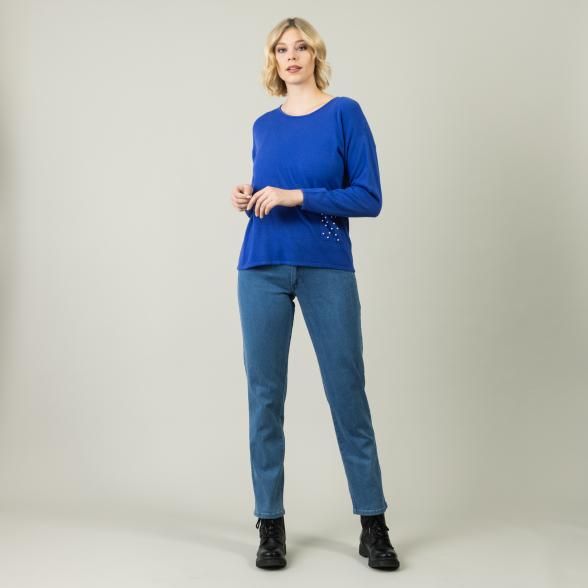 Jet-Line Damen-Jeans 'Betty' slim L32 mittelblau 38 - 105775300003 - 2 - 588px