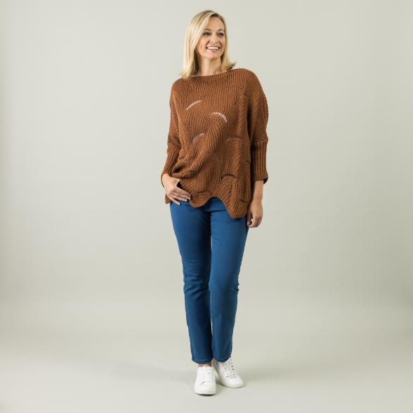 Jet-Line Damen-Jeans 'Rebecca' L30 mittelblau - 105780700000 - 2 - 588px