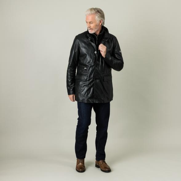 OTTO KERN Herren-Lederjacke 'Steffen' schwarz - 105962400000 - 2 - 588px