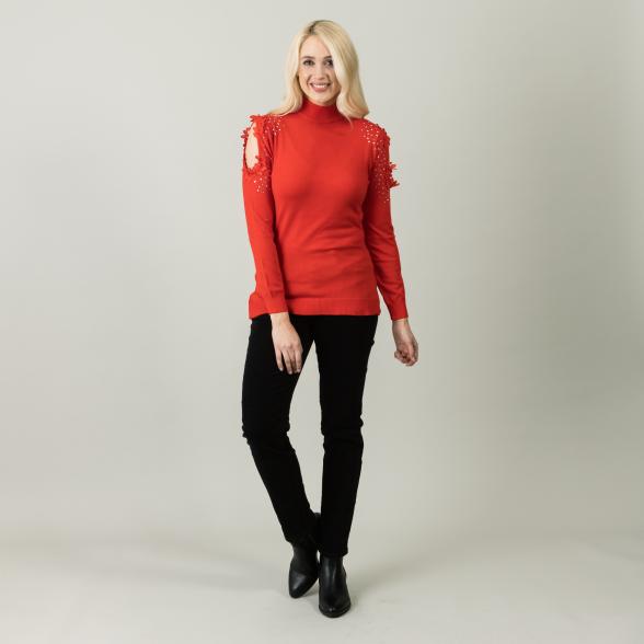 mocca by Jutta Leibfried Jeans 'Samt-Look' schwarz - 106038900000 - 2 - 588px