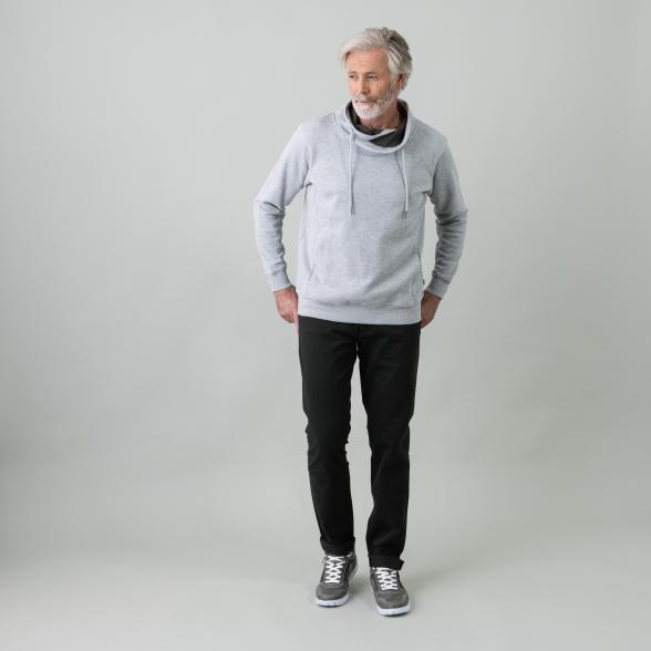 RAY Herren Sweatshirt, grau meliert - 106327600000 - 2 - 588px