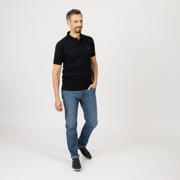 U.S. POLO ASSN. Herren-Poloshirt Basic schwarz - 106470600000 - 2 - 588px
