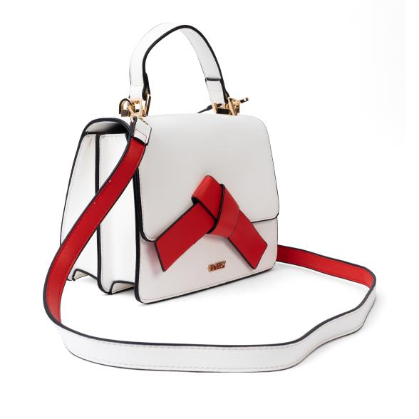 OLOEY Henkeltasche weiß/rot - 106655800000 - 2 - 588px