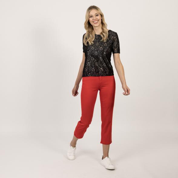 Damen-Spitzenshirt 'Jessica' schwarz/gold - 107038000000 - 2 - 588px