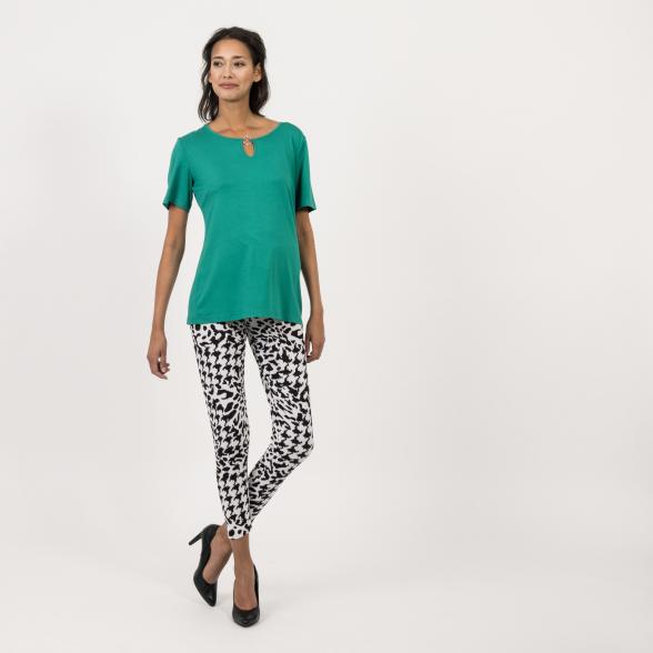 Damen-Leggings  schwarz/weiß - 107055600000 - 2 - 588px