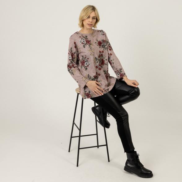 ZABAIONE Damen Langarmshirt, rosa - 107291900000 - 2 - 588px