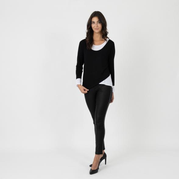 mocca by Jutta Leibfried Shirt schwarz/weiß - 107656000000 - 2 - 588px